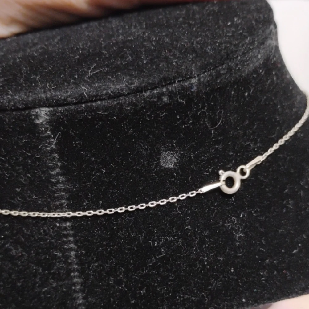 SALE! Elegant 925 Silver Butterfly & Evil Eye Czs Pendant Necklace 18